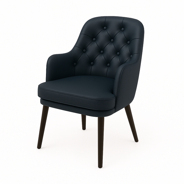 Stuhl aus Naturleder | Modell MATEO DINING