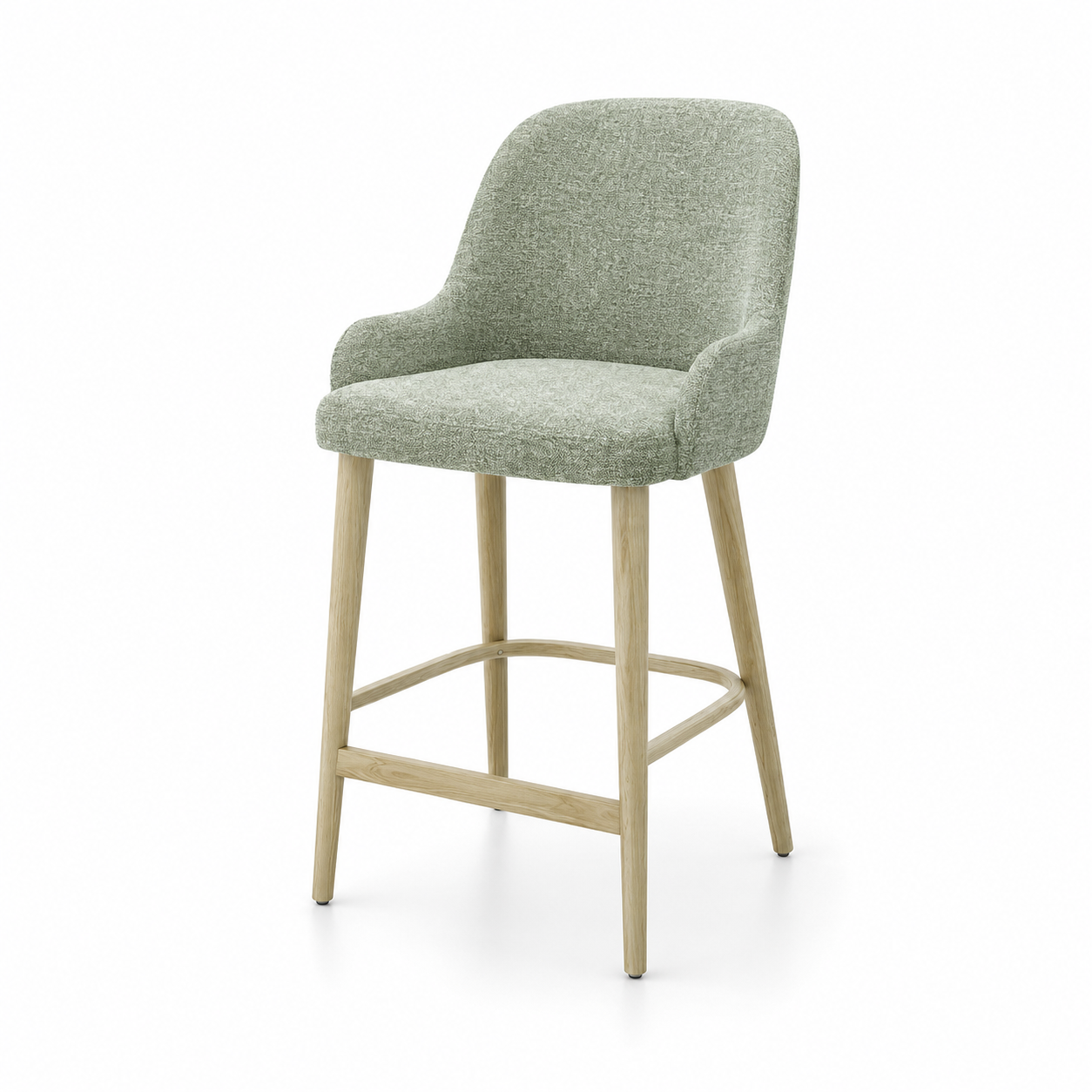 Barhocker aus Stoff oder Leder  |  Modell ROCCO