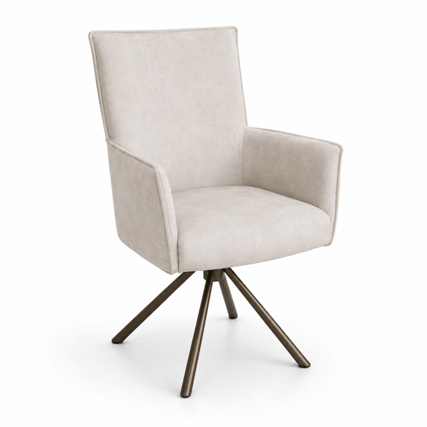 Esstisch Stuhl beige| Modell VALERIO