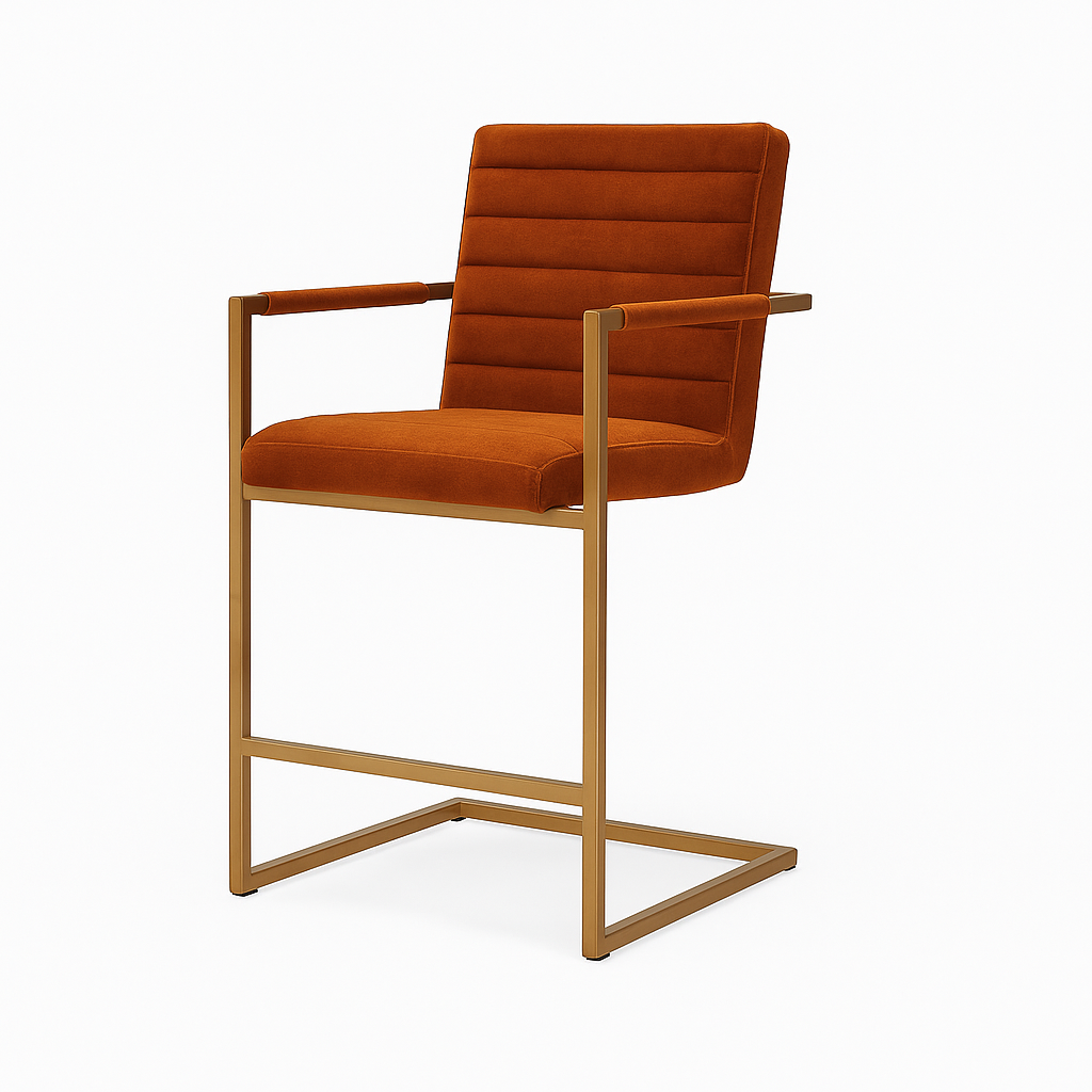 Barhocker aus Samt | Modell DONI